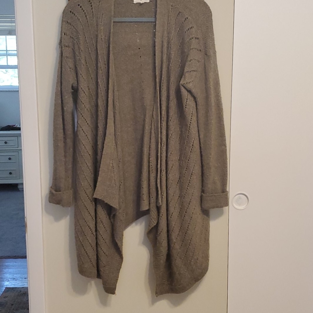 Open cardigan